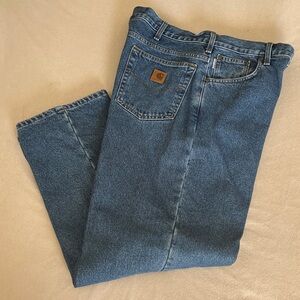 EUC CARHARTT Fleece Lined Jeans